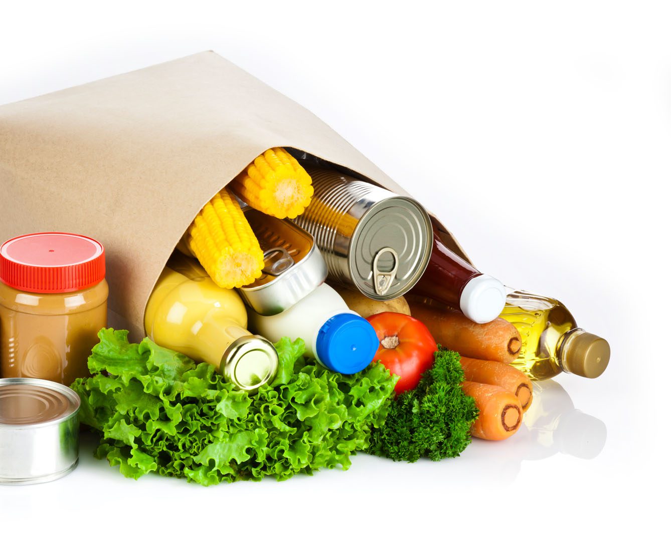 an assortment of fruits and vegetables